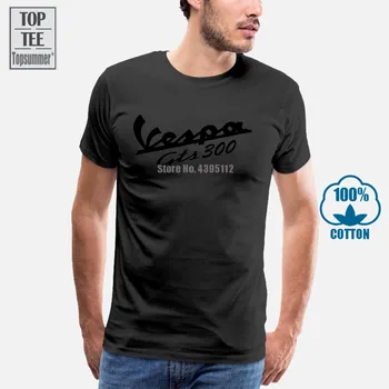 Vespa Gts 300 S-3Xl Culoare Alb, Tricouri Barbati Tricou Tricou Pentru Bărbați O Gât Topuri de sex Masculin