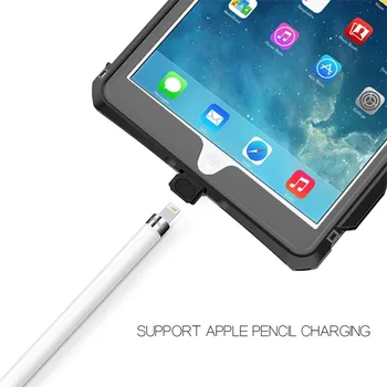 Caz Pentru 2019 iPad 10.2 7-a Generație 2018 2017 9.7 Air2 Air3 Cu Kickstand Impermeabil Ecran Proteja TPU rezistent la Șocuri Pad Caz