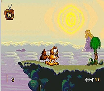 Garfield 16 biți MD Carte de Joc Pentru Sega Mega Drive Pentru Genesis