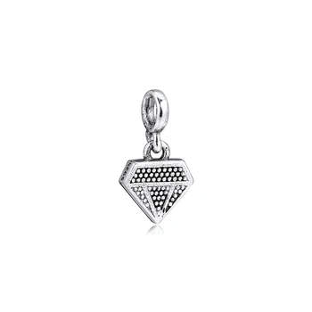 Farmecele Argint 925 Original Fit Pandora-MI Bratari Argint Diamantul Meu Farmec Legăna Margele pentru diy Bijuterii Femei
