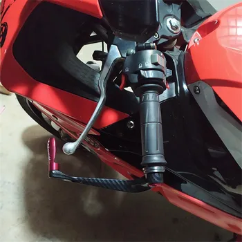 Motocicleta Ghidon, Mâner mânere Capete de Bara de Frână de Ambreiaj Pârghii de Paza Protector Pentru Kawasaki ZX-10R ZX10R ZX 10R 2011-2018 2017