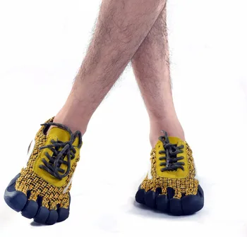 În aer liber mens Lenjerie de Cinci degete pantofi pantofi de funcționare Respirabil cu uscare rapidă ușoare, cu 5 degetele de la picioare adidași plus dimensiune 44 45
