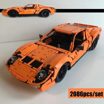 În 2020, Noul Lamborghini Miura SV - 20001 B Model Super Racing Model de Masina se potrivesc Technic MOC-47261 Blocuri Caramizi Mașină de Jucarii si Cadouri