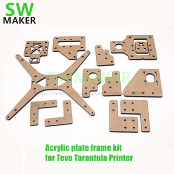 SWMAKER Tevo Tarantula Printer placa acril cadru kit pentru TEVO Tarantula imprimantă 3D parte Laser taie piese
