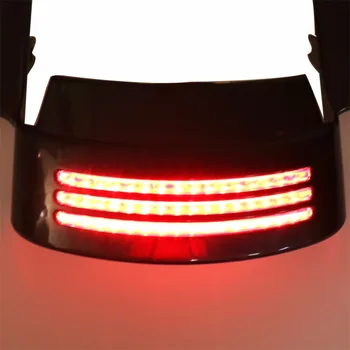 Tri-Bara de LED-uri din Spate Coada de Frână Fender Sfat Lumina Pentru Harley Touring 14-19 Street Glide&Road Glide 15-19 Modele