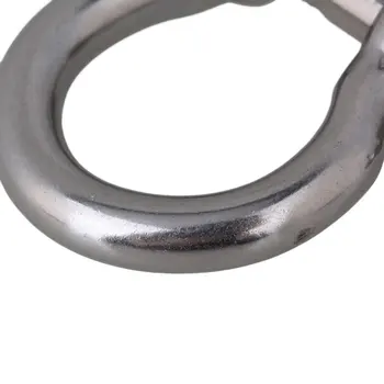 2 buc de Argint din Oțel Inoxidabil 304 Stil European M8 Ancora Suspendare Arc Tachelaj cu Clevis Pin Inel