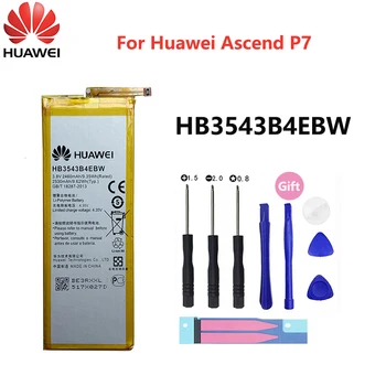 Original Hua wei P7 HB3543B4EBW 2460Mah Inlocuire Baterie li-baterie Pentru Huawei Ascend P7 L07 L09 L00 L10 L05 L11 Telefon