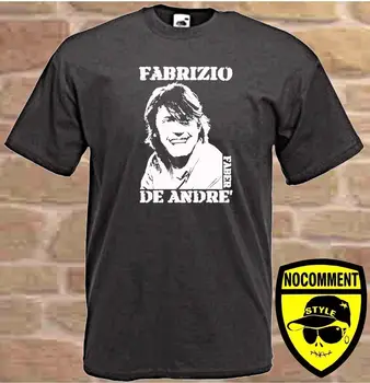 Tricou Personalizată Fabrizio De Andre Muzica S M L Xl Xxl Xxxl
