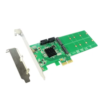 2 porturi SATA 6Gbps + Dual cheie B M. 2 slot PCI-e, SATA 3.0 unitati solid state SSD + HDD RAID 0, RAID 1 RAID10 Pentru Marvell HyperDuo