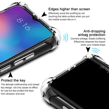 IMAK Caz de Cristal 360 de Protectie pentru Motorola Moto Unul Hiper Caz TPU Armura rezistenta la Socuri Acoperirea pentru Motorola Unul Hiper Înapoi Cazuri