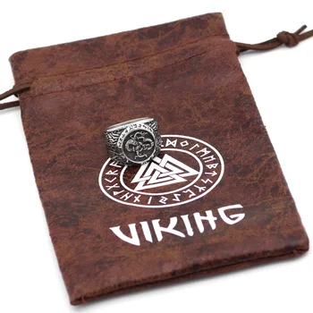 Oamenii 316L din oțel inoxidabil nordici Viking ciocanul lui thor Scandinave vantage ring bijuterii
