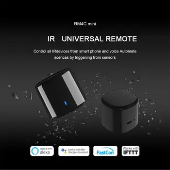 Broadlink RM4C Mini RM Mini3 con Smart WiFi de Acasă IR Remote Controller Automatizare Module Cu Alexa Google