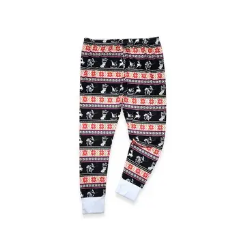 TUONXYE Familie de Potrivire Cerb de Crăciun cu Sanie Seturi de Pijamale Pentru Părinte-copil Costum Craciun Copii Homewear îmbrăcăminte de noapte de Anul Nou
