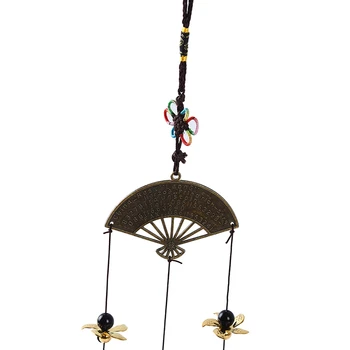 Agățat Fan Vânt Chime Windbell Eoliene Clopote de Cupru de Vânt-clopot Gradina Decor Acasă Accesoriu Clopoței de Vânt din Metal Ornament Decor