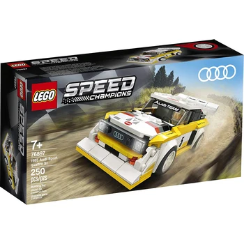 LEGO Speed Champions Audi Sport Quattro S1 Racer 76897 Jucarie Driver Minifigure Masini de Curse pentru Copii Kit de Construcție Seturi de 250 de Piese