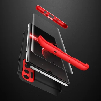Pentru Xiaomi Mi Nota 10 Lite Caz rezistent la Socuri 360 De Protecție Integrală Greu PC-ul Mat Acoperire pentru Mi Nota 10 Lite чехол funda