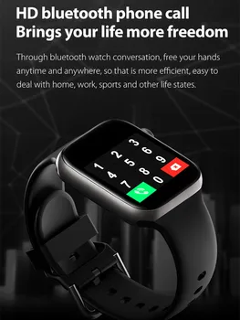 2021 Multi-Funcție Smartwatch Cu Apelare & Music Player Heart Rate Monitor de Presiune sanguina Sport Brățară Pentru Bărbați și Femei