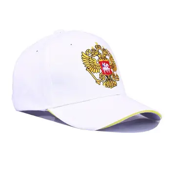Noi Neutru Bumbac în aer liber Șapcă de Baseball Rusia Ecuson Broderie Snapback Sport de Moda Pălărie Bărbați și femei cu Patriot Pălărie os