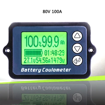 TK15 DC80V 100A Baterie tester Coulometer Precizie Baterie Tester pentru LiFePo Coulomb Contorul Bateriei Autovehiculului Tester