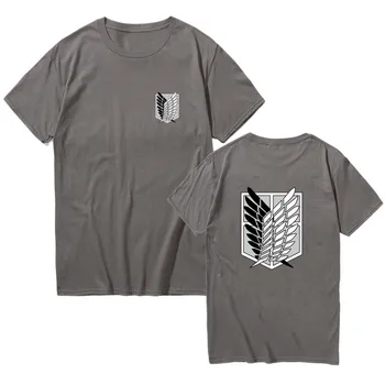 Calitate de Top Atac pe Titan t shirt anime plus dimensiune topuri tricouri topuri de vara pentru barbati cu maneci scurte tricou desene animate streetwear t-shirt