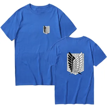 Calitate de Top Atac pe Titan t shirt anime plus dimensiune topuri tricouri topuri de vara pentru barbati cu maneci scurte tricou desene animate streetwear t-shirt
