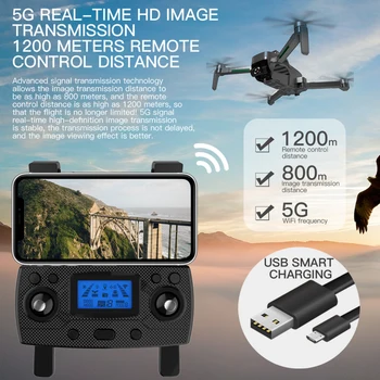 ZLL SG906 MAX SG906 PRO 2 GPS Drona 4K HD aparat de Fotografiat cu Laser de Evitare a obstacolelor 3-Axis Gimbal WiFi FPV Profesională RC Quadcopter