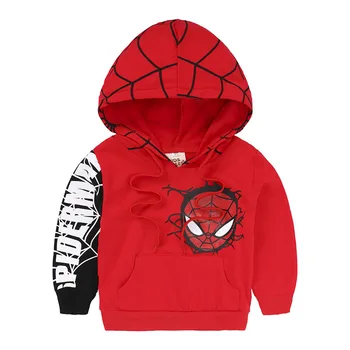 Spiderman hanorac baieti haina + pantalon Seturi copilul haine fete primavara spider man cosplay costum copii, hanorace copii