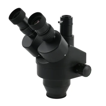 7X-45X 3.5 X-90X Zoom Continuu Microscop Stereo Trinocular+0,5 X 2X Auxiliare Obiectiv +56 Led-uri Pentru PCB Lipit Telefonul de Reparare