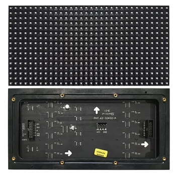 SMD P7.62 RGB LED module ,1/8 Modul de Scanare Interior/ Semi-în aer liber plin de culoare LED display panel,244mm*122mm