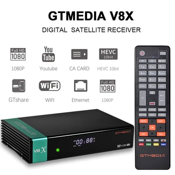 De vânzare la cald Gtmedia V8X,V8 de Onoare fel ca Gtmedia V8 NOVA,DVB-S2 prin Satelit Primi,H. 256, wifi, Spania IPTV,TV set top box