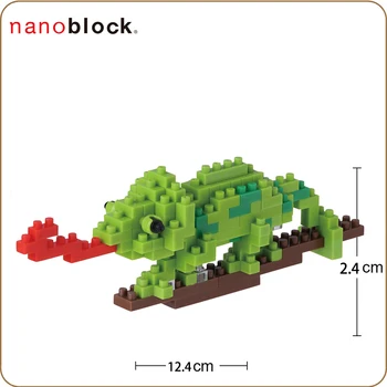 Noi Nanoblock Cameleon Mini Colectia Seria de Micro-Dimensiuni NBC-143 120 de Bucăți de Diamant Blocuri Creative Jucărie Pentru Copii