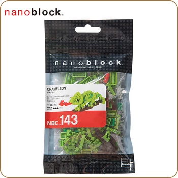 Noi Nanoblock Cameleon Mini Colectia Seria de Micro-Dimensiuni NBC-143 120 de Bucăți de Diamant Blocuri Creative Jucărie Pentru Copii