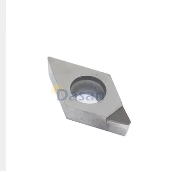 2 buc Strung Introduce DCMT11T304 PCD Insertii de Diamant Solid Instrument de Tăiere Înclinat Indexabile Interne cuțit de Strunjire CNC Cutter