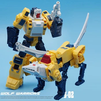 Transformarea Directori Mft VS-02 VS02 Weirdwolf G1 Buzunar Război Deformare figurina Robot de Jucarii si Cadouri