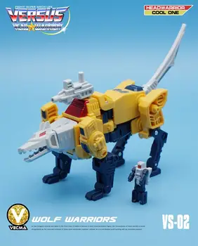 Transformarea Directori Mft VS-02 VS02 Weirdwolf G1 Buzunar Război Deformare figurina Robot de Jucarii si Cadouri