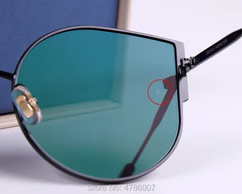 Doamne Cat de Ochi ochelari de Soare Femei Cadru Metalic 2019 Blând brand de Moda de Epocă supradimensionat Ochelari de Soare Pentru Femei UV400 plat lentile