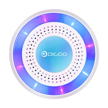 DIGOO DG-ROSA Wireless 433MHz DIY Independent Sirena de Alarma Multi-funcție de Alarmă de Securitate Acasă Sistemele Host si Sirena Set
