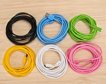 10buc/lot Colorate 1M 2M 3M lungime USB de Tip C Cablu USB de Încărcare Rapidă C Cablu de Tip C Cablu Incarcator USB-C pentru Samsung Huawei, Xiaomi