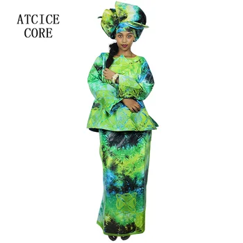 African rochii pentru femei bazin riche de design de broderie rochie lunga DP139