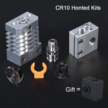 CR10 Radiator Hotend Kituri de Metal Upgrade Pentru Ender3 Imprimantă 3D MK8 Duza de Căldură Rupe CR10 Titan Căldură Rupe Imprimantă 3D Piese