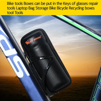 Flacon Capsule Cutii Se Aplică Cușcă De Sticlă De Instrument De Biciclete Ciclism Instrument Poate Stoca Chei Kit Set Caz De Biciclete Cutie De Depozitare Instrumente De Reparare