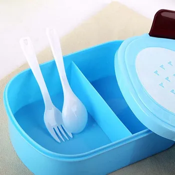 Bufnita cu Microunde Copiii Castron Bento LunchBox Cu Lingura Furculita Sigilate Mizerie Tin Cina Găleată Beno cutie de Fructe de Cruditati Container pentru Alimente