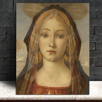 Sandro Botticelli Decor Acasă Panza Poze De Perete De Arta Femeie Cadou Tablouri, Printuri Moderne Modulare Poster Living-Cadru Nr.