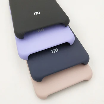 Original Xiaomi Mi 9se Mi9 se Caz Lichid de Silicon Capac Spate Soft-touch de Sosire Înapoi Coajă de Protecție Pentru Mi9 se Cu Logo-ul 5.97