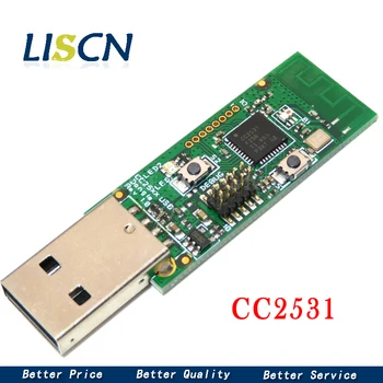 Wireless Zigbee CC2531 CC2540 Sniffer Bord Pachet Analizor de Protocol Modulul de Interfață USB Dongle Modul de Captură, cu antena