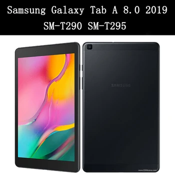 Tableta Caz pentru Samsung Galaxy Tab UN 8 2019 SM-T290 SM-T295 8.0 T290 T295 T297 WI-FI, LTE Piele Flip Cover Kickstand Folio Capa