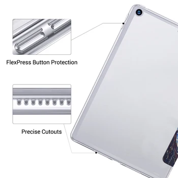 Tableta Caz pentru Samsung Galaxy Tab UN 8 2019 SM-T290 SM-T295 8.0 T290 T295 T297 WI-FI, LTE Piele Flip Cover Kickstand Folio Capa