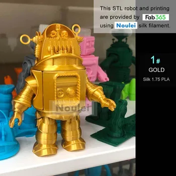 Imprimanta 3D cu Filament Textură de Mătase Sentimentul de Aur de 1kg Matasoasa Bogat Luciu PLA Cupru Aur Argint Materiale de Imprimare 3d 25 culoare