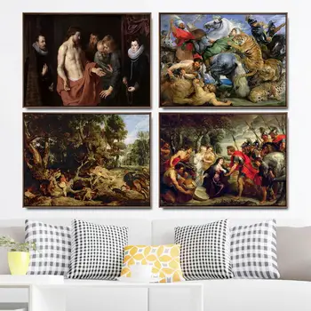 Acasă Decor Print Canvas Wall Art Imaginile pentru Camera de zi Poster Pânză Tiparituri Picturi German Peter Paul Rubens 3