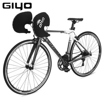 GIYO Bicicleta Mănuși de Ciclism Bărbați Femei Plat Drop Bar Mănuși de Mână Mufe Bicicleta Manusi Iarna Ciclism MTB Drum Ghidon Bicicleta Mănuși